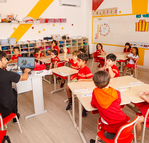 Sala de alfabetização Canadian Global School